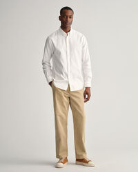 Chemise regular fit en coton Oxford Pinpoint