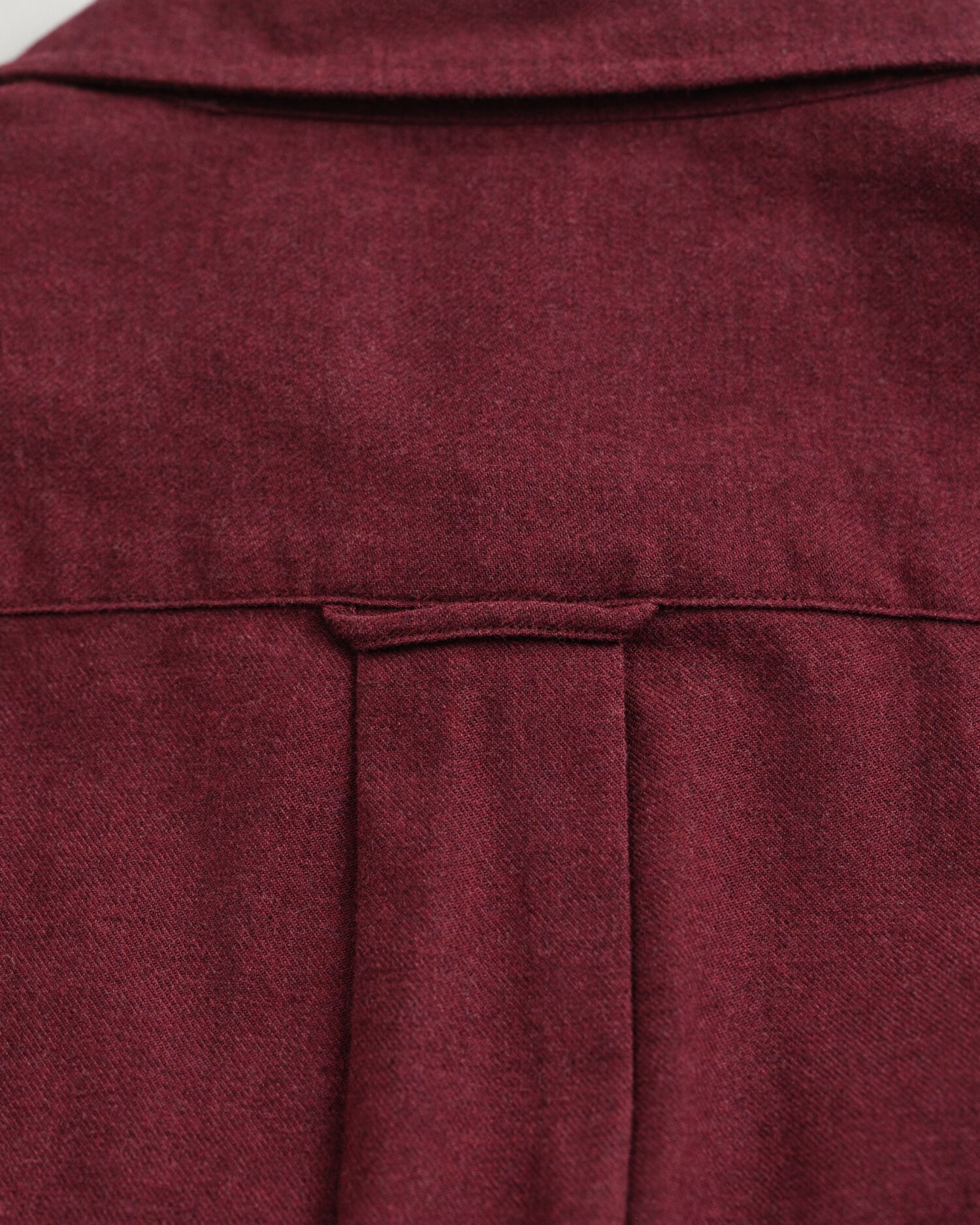 Chemise coupe regular en flanelle chinée