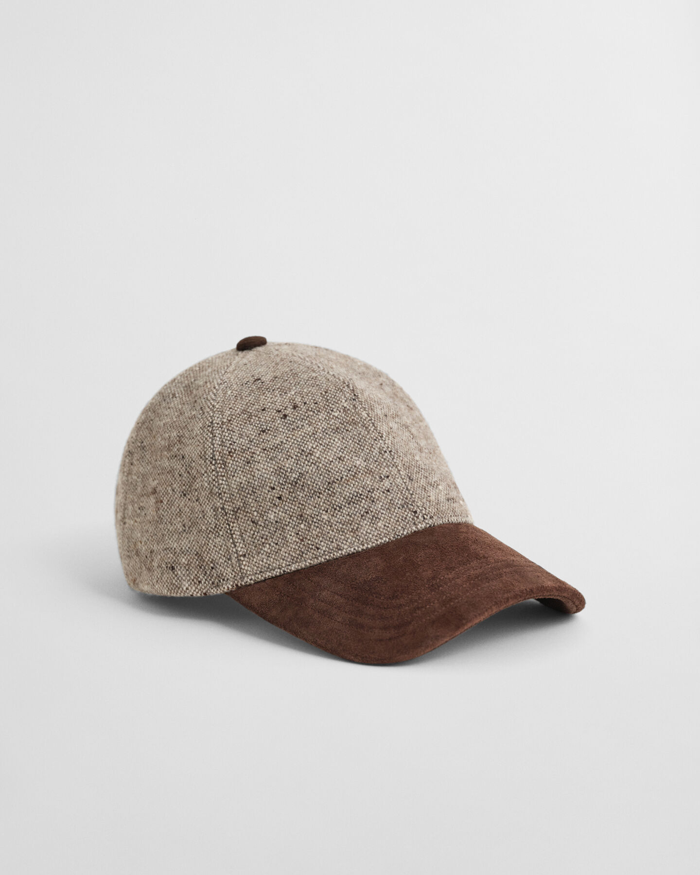 Casquette en laine texturée