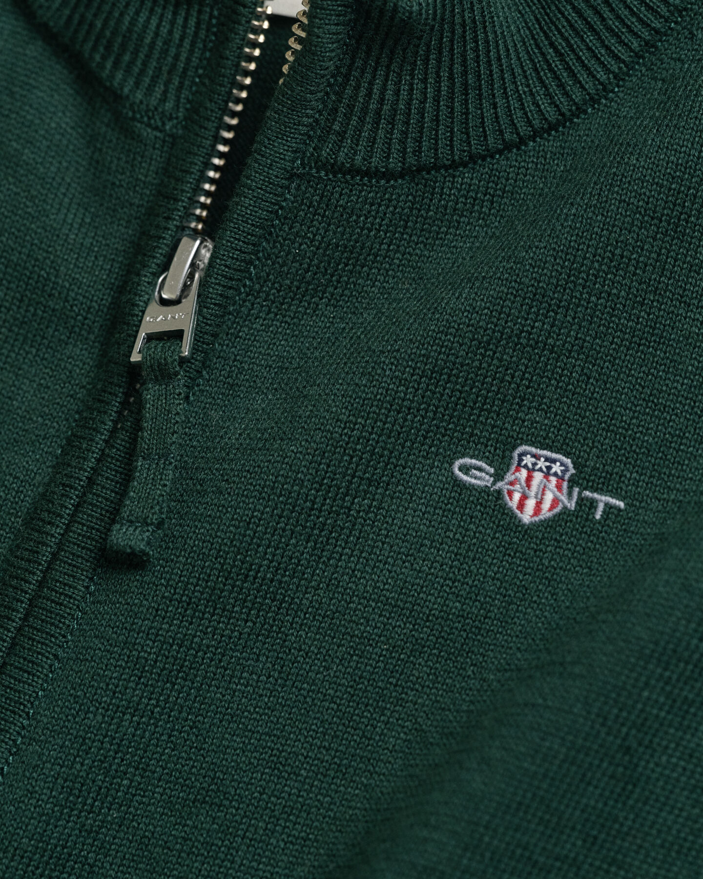 Cardigan zippé en coton Shield Enfant