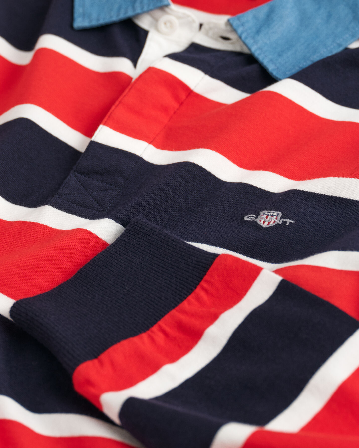 Polo Rugger à rayures Shield Teens