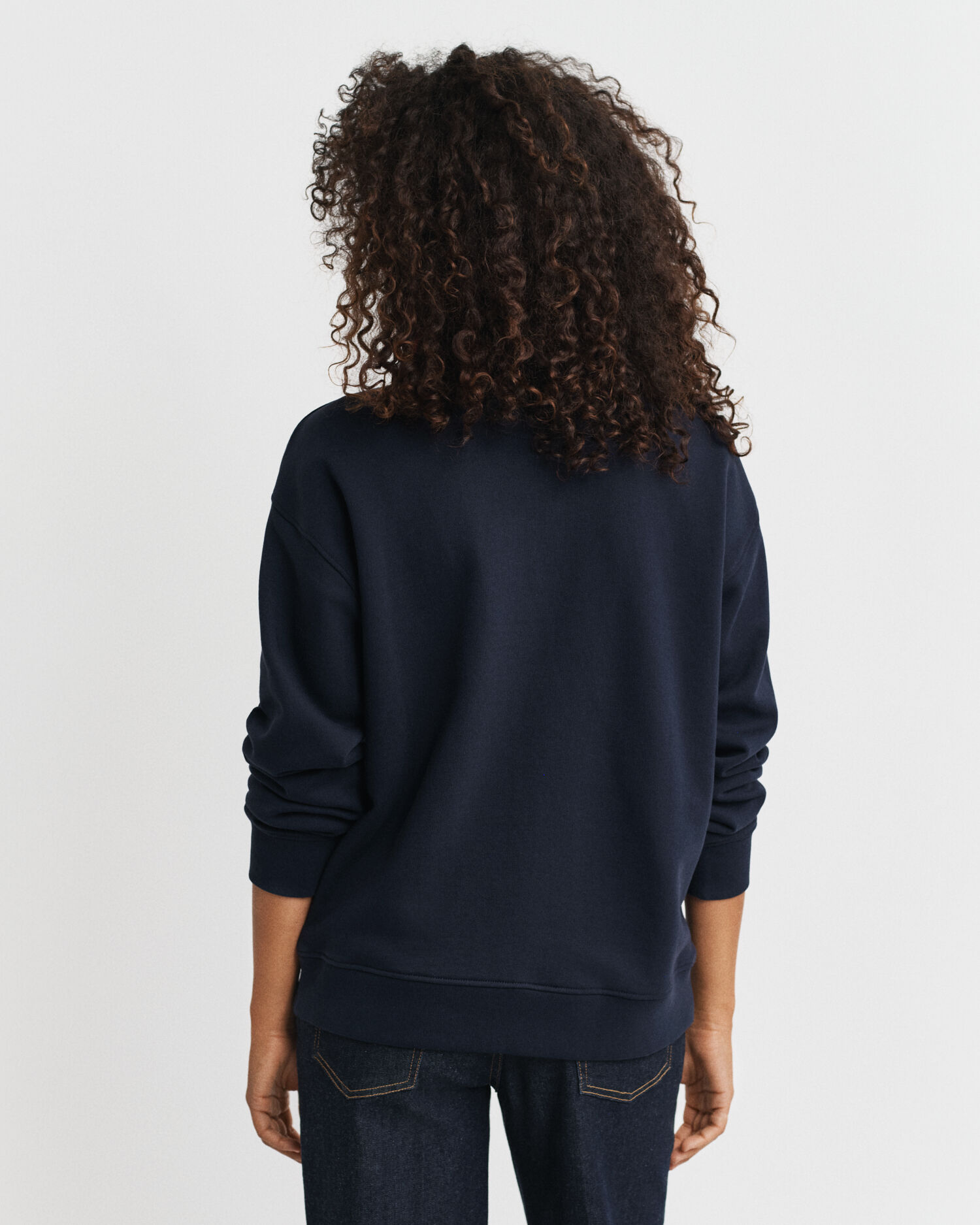 Sweat-shirt à demi-zip Crest Badge