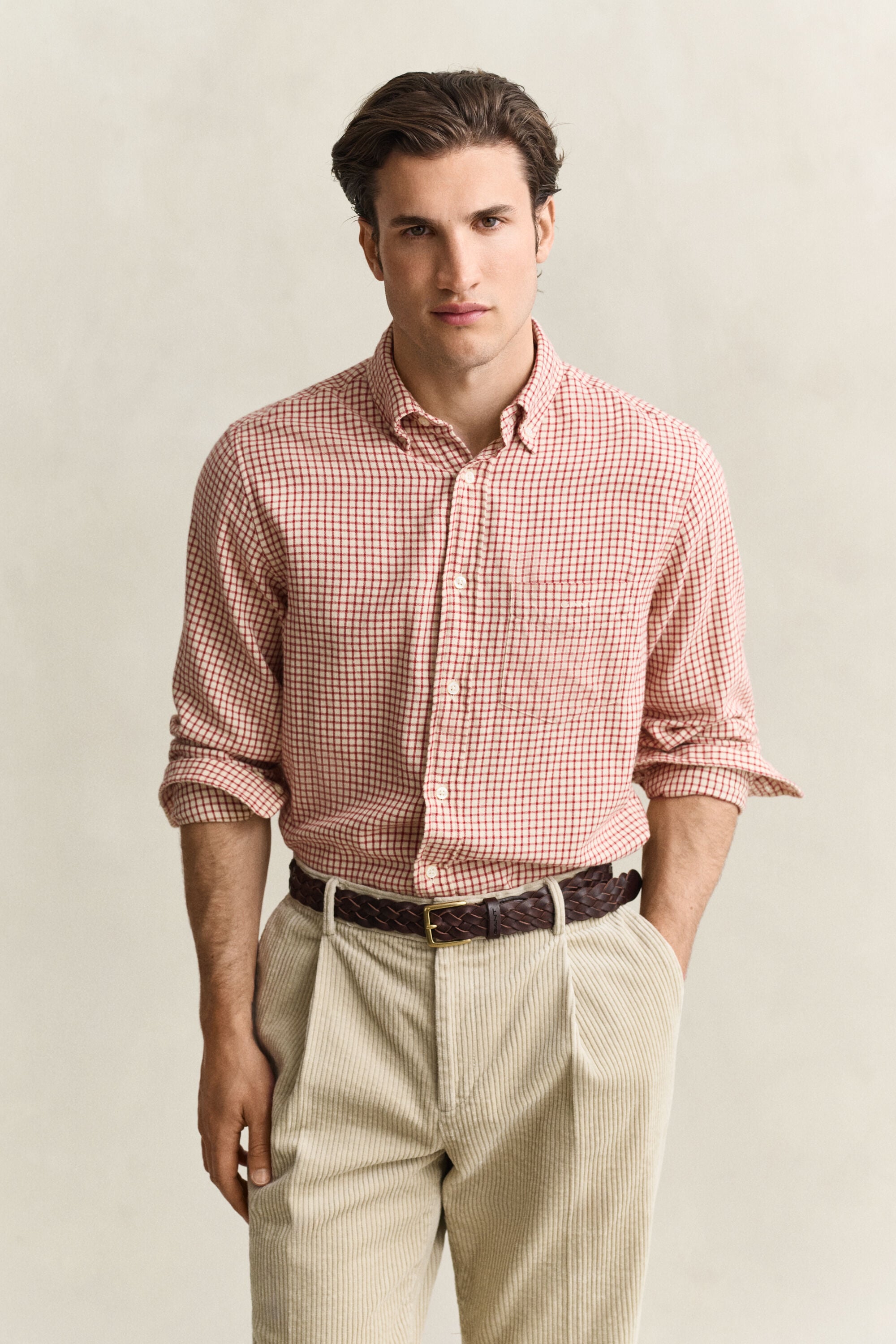 Chemise en flanelle à carreaux Windblown
