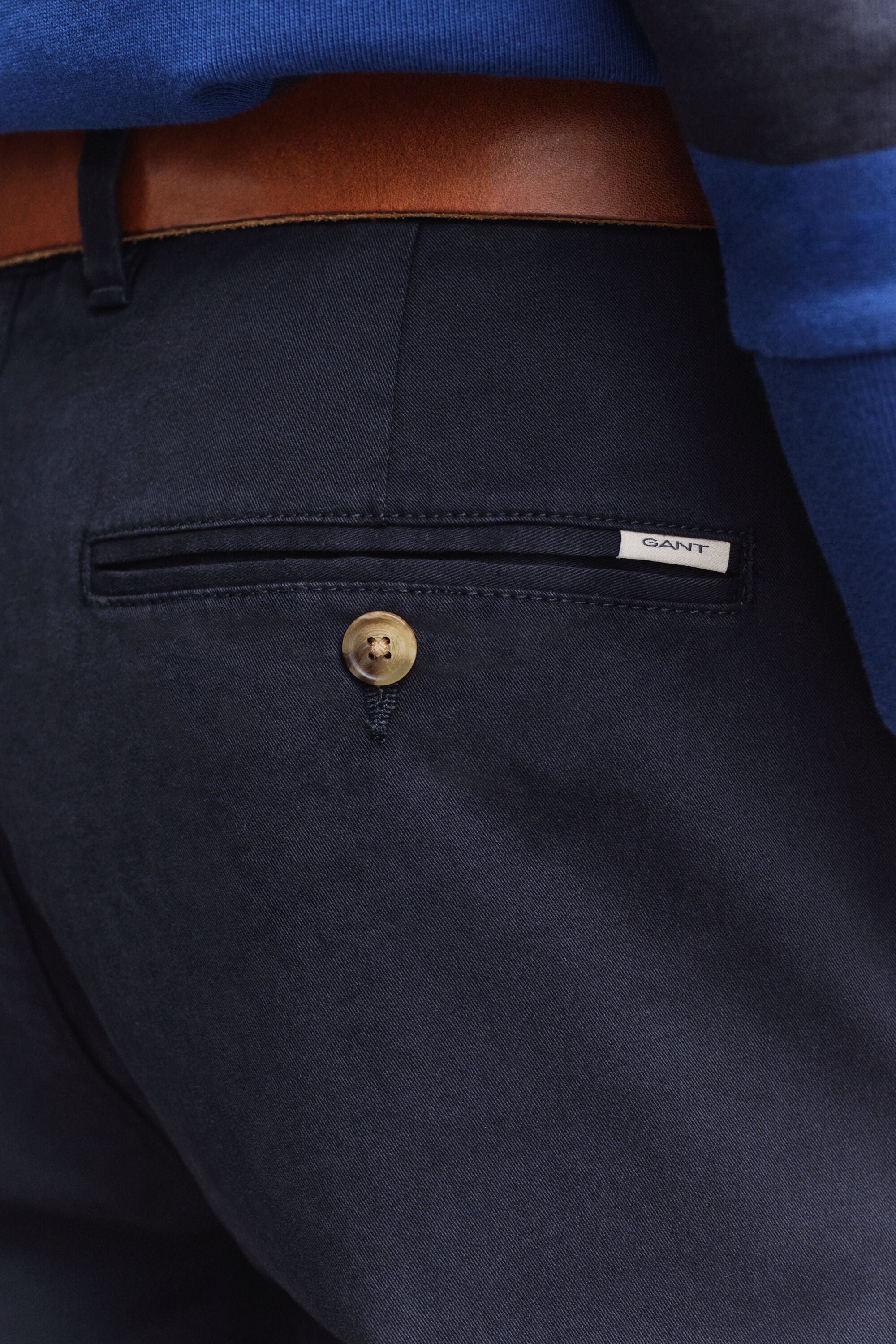 Pantalon chino slim classique