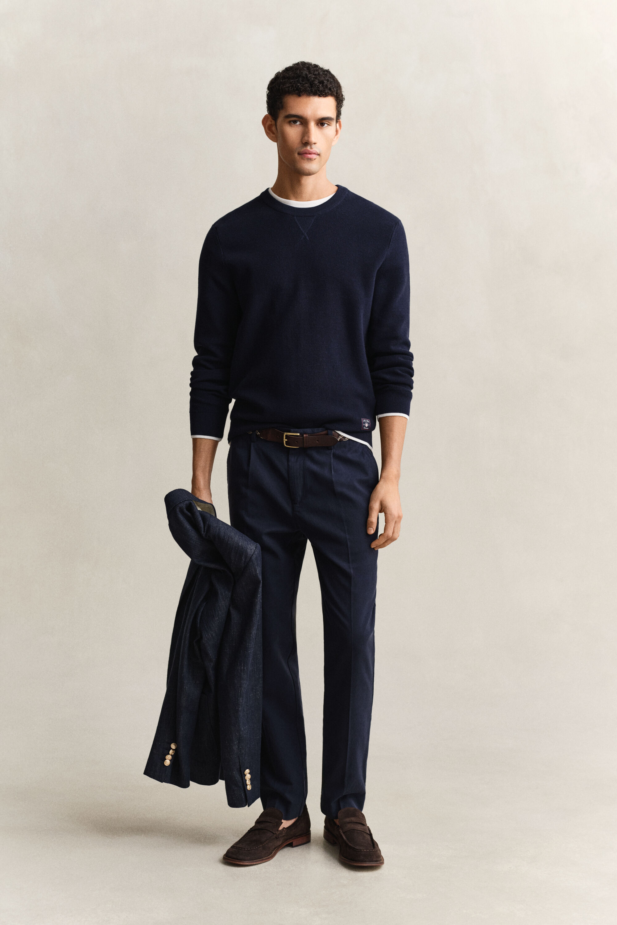 Pantalon en lyocell mélangé