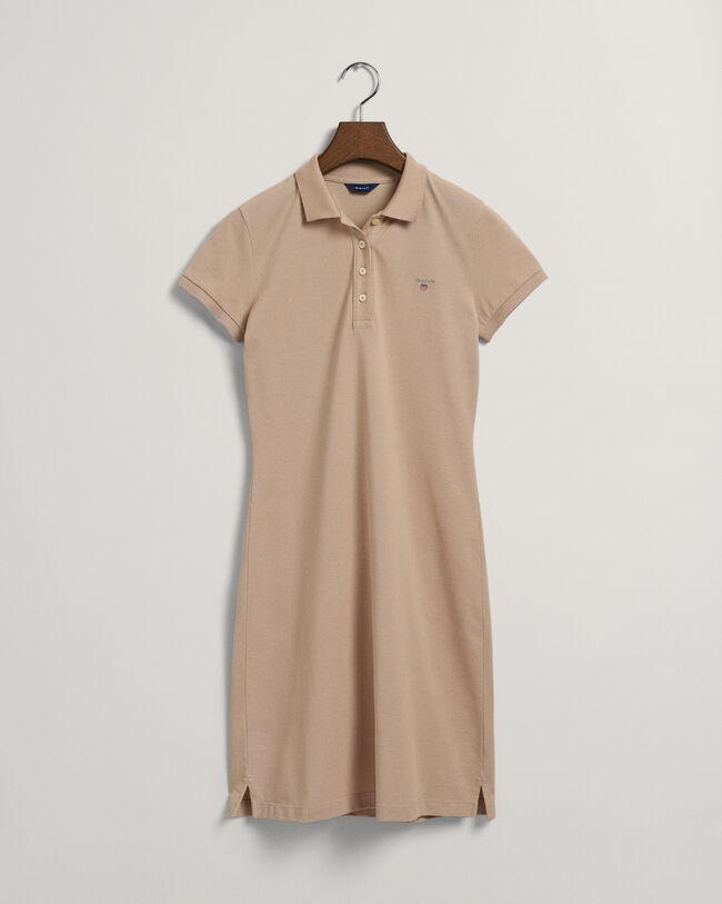 Robe polo en coton piqu&eacute; Original