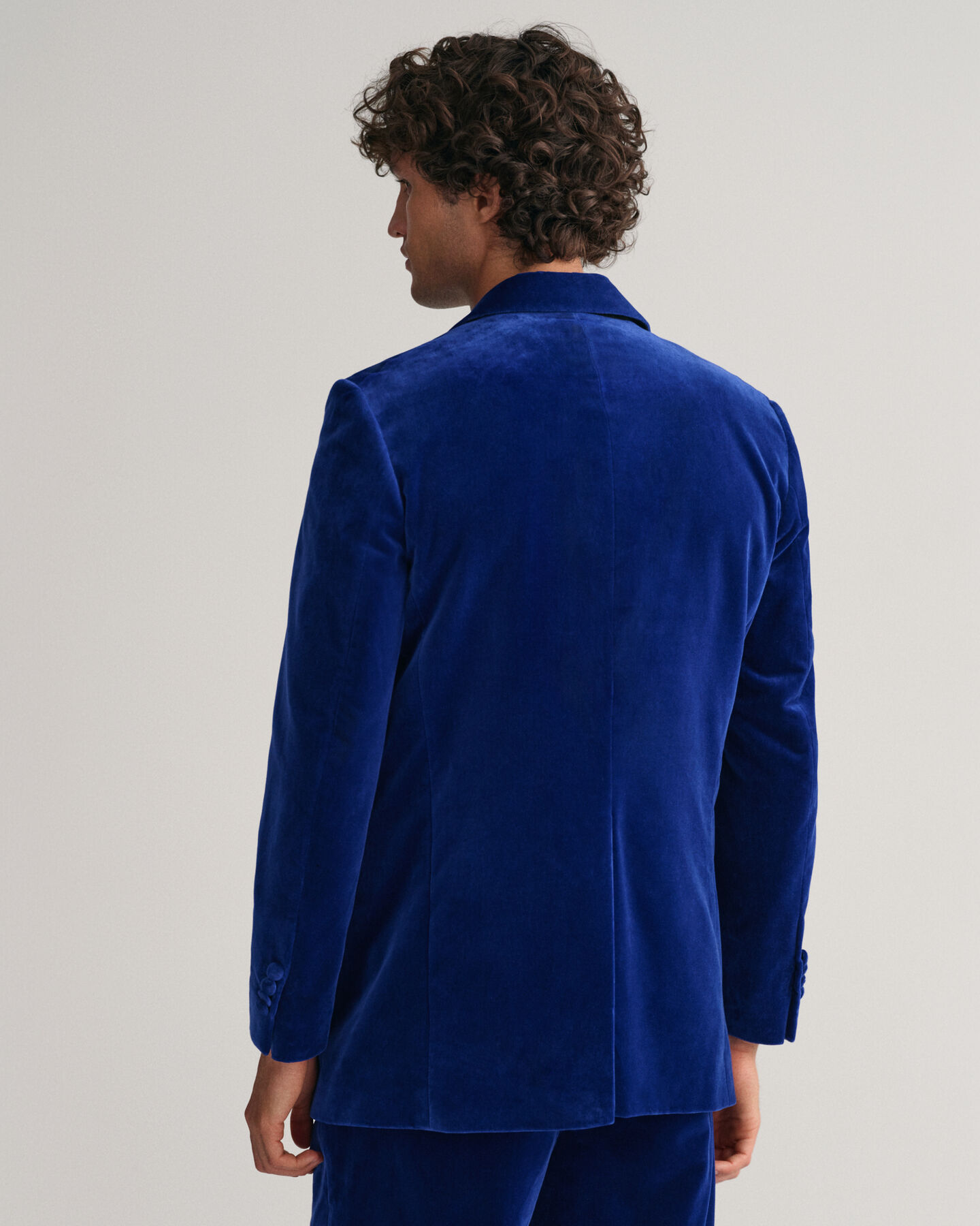 Veste blazer de costume en velours