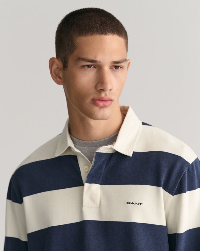 Heavy Rugger à rayures en colour-block