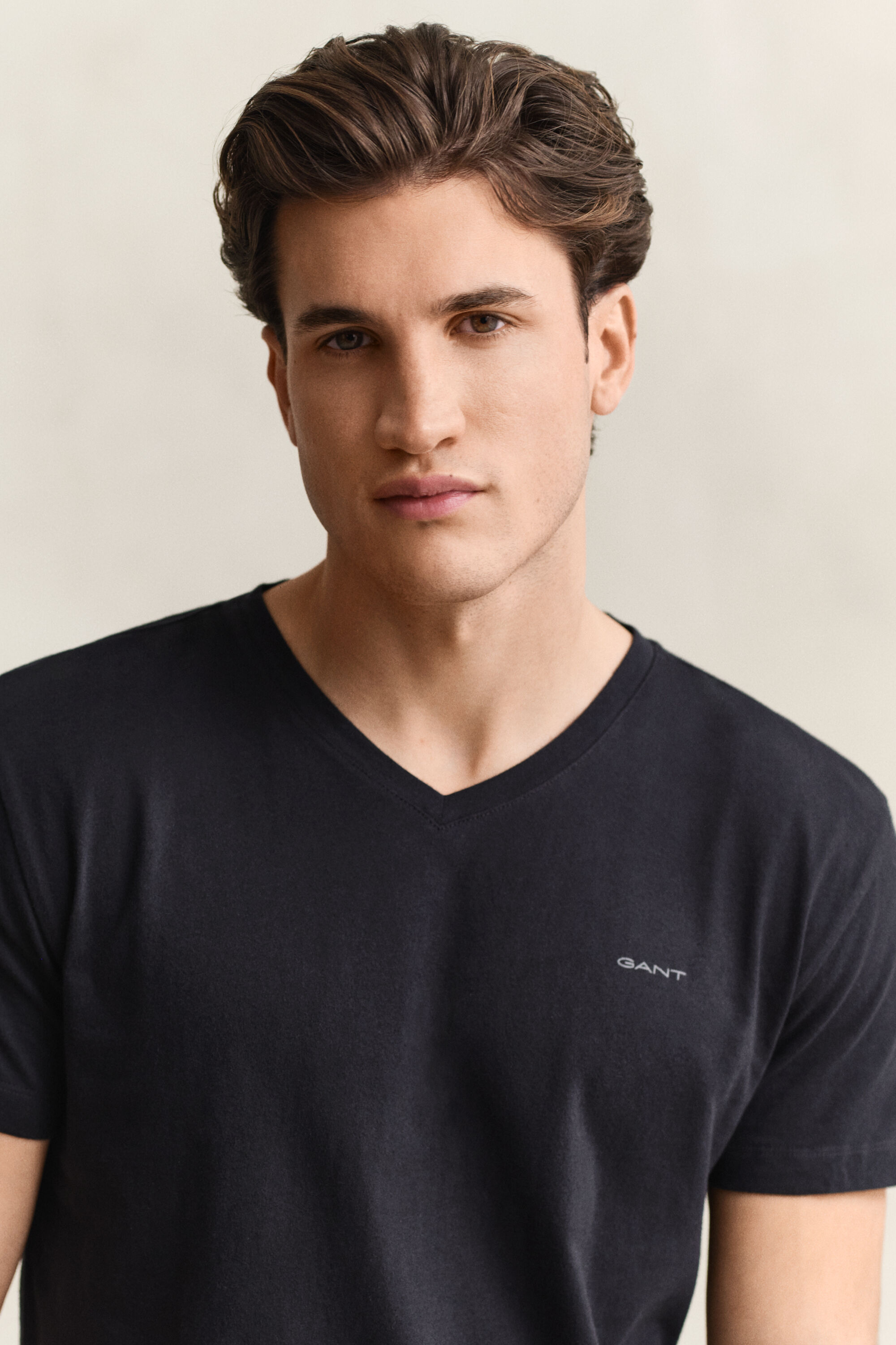 Lot de 2 t-shirts col V