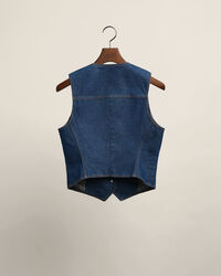 Veste sans manches en denim Wrangler x GANT