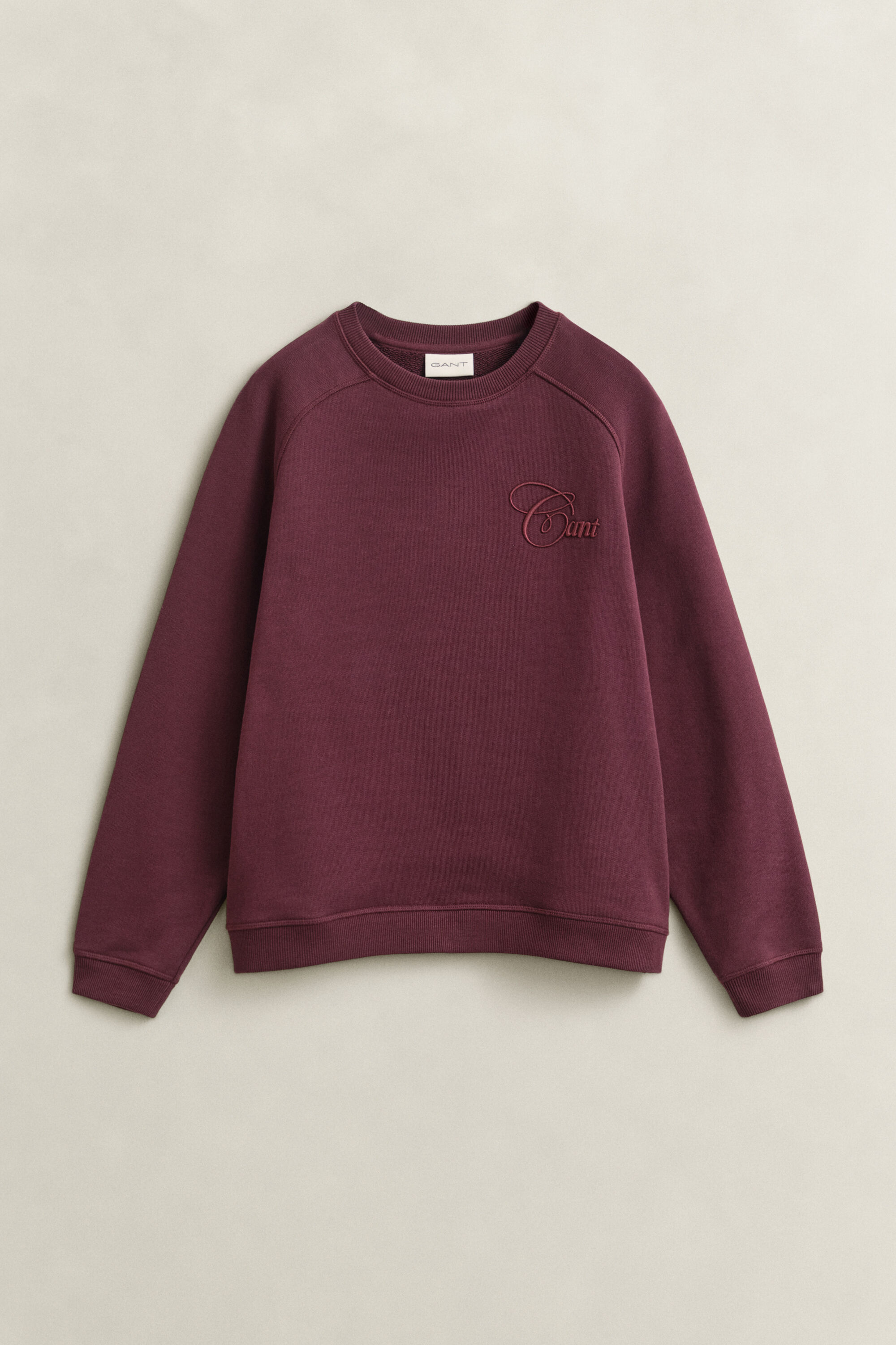 Sweat-shirt avec logo ton sur ton