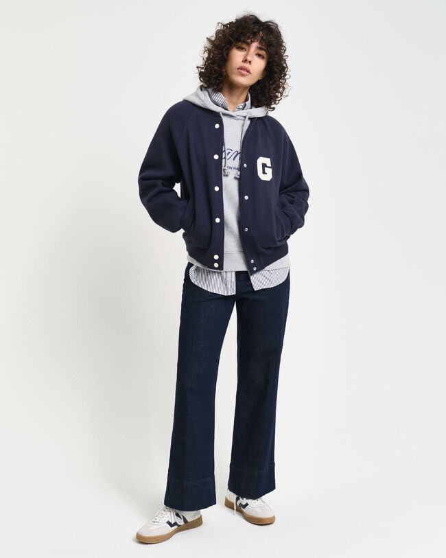 Veste Varsity de GANT en jersey G Badge