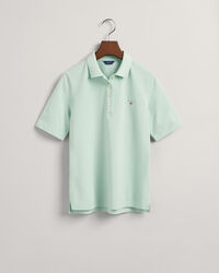 Polo en coton piqu&eacute; &agrave; manches mi-longues Original