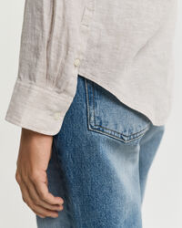 Chemise coupe regular en lin