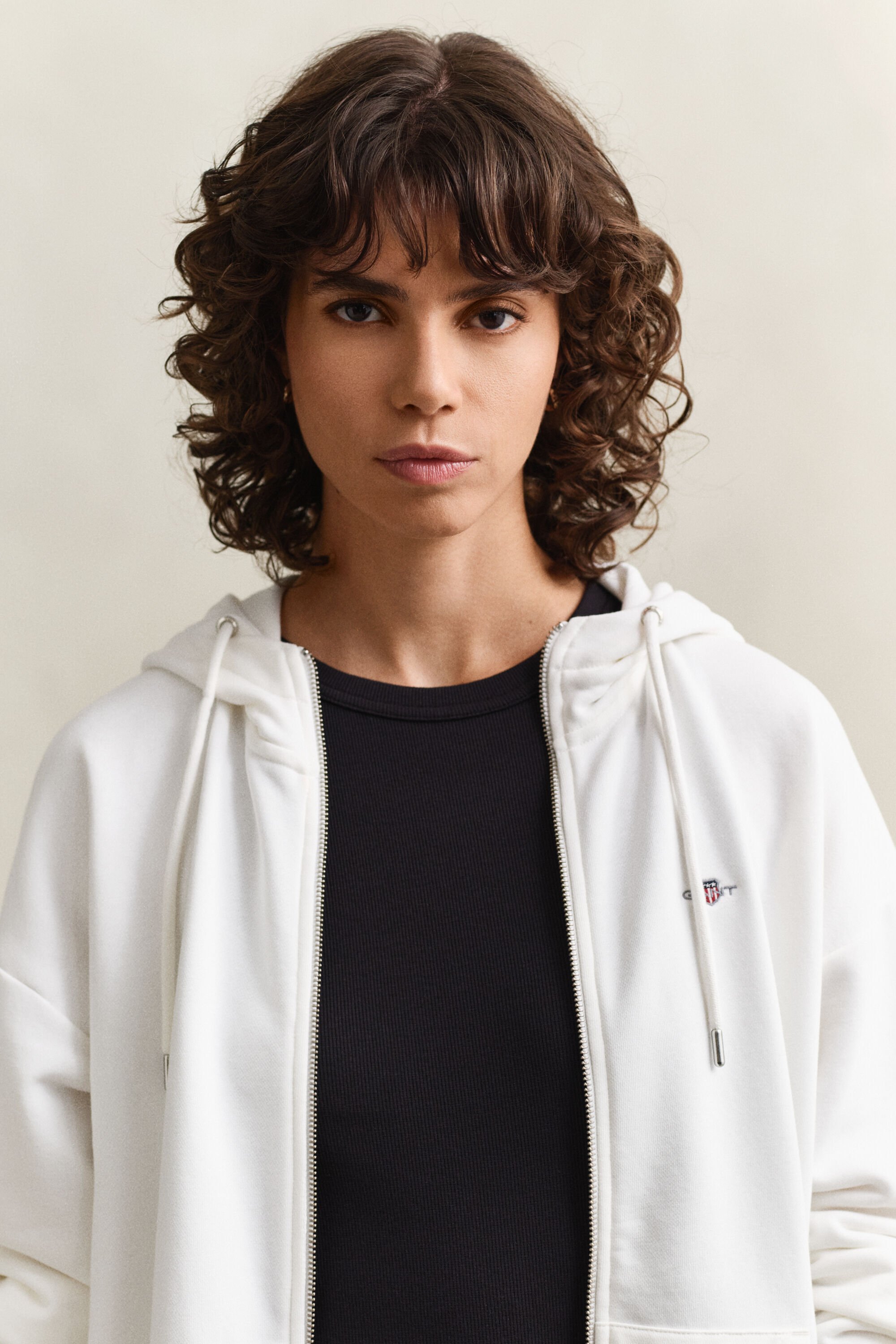 Sweat à capuche zippé Shield