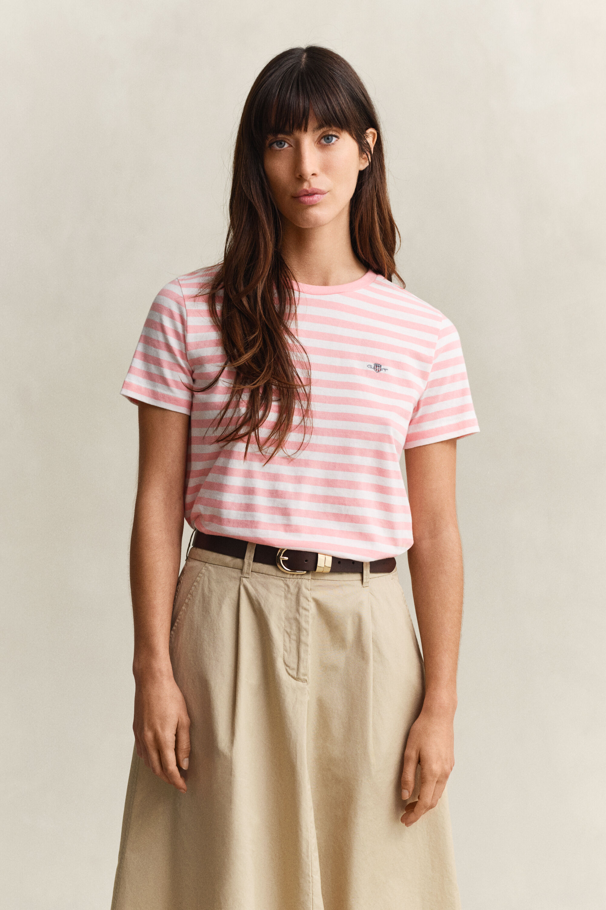 T-shirt rayé Shield