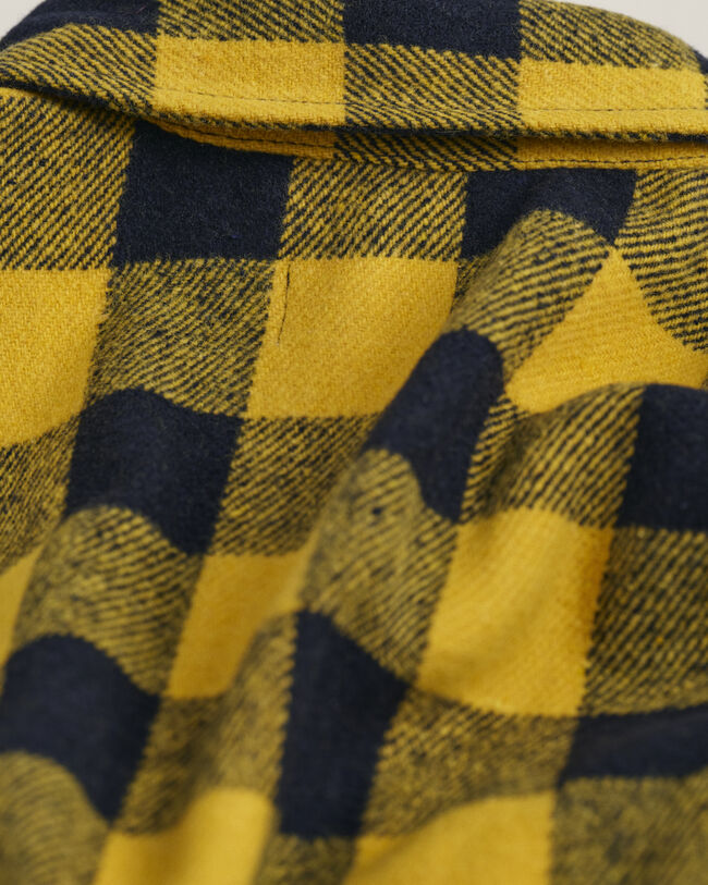 Surchemise Buffalo en laine m&eacute;lang&eacute;e