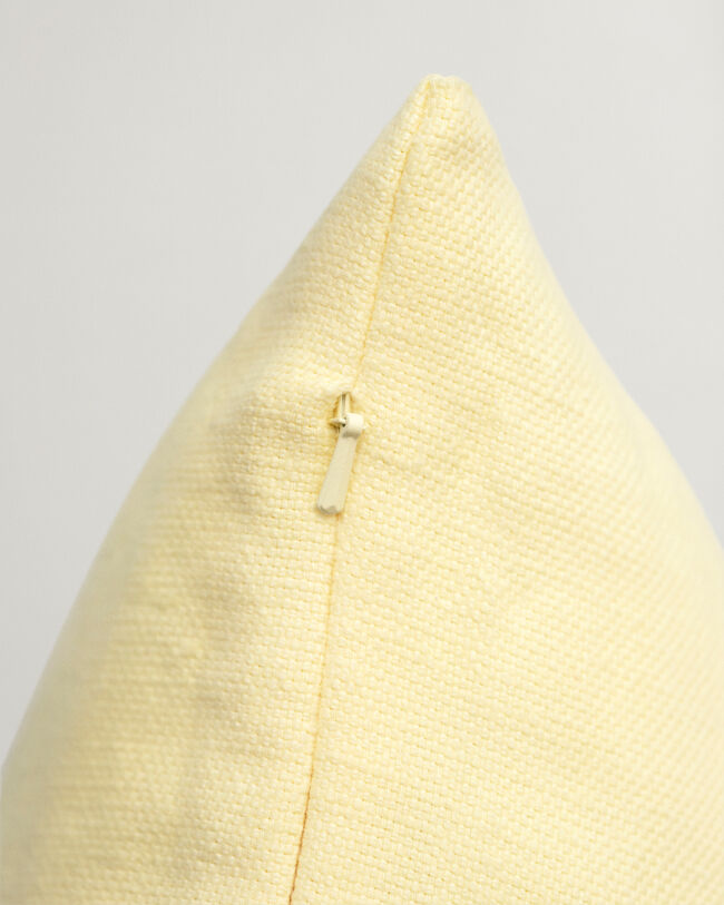 Housse de coussin Crest ton sur ton