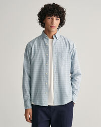 Chemise regular fit en coton Oxford Tattersall Archive