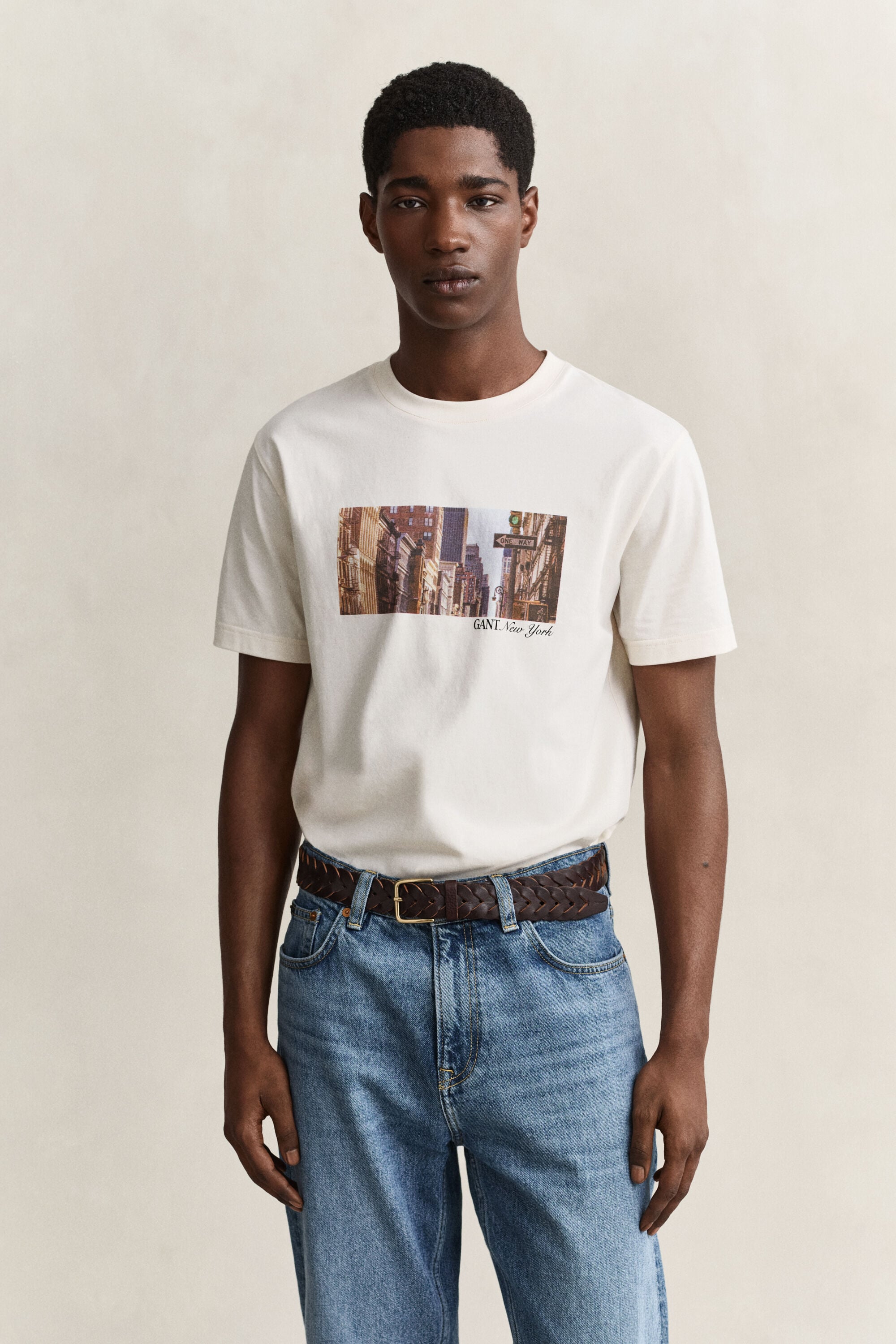 T-shirt à inscription saisonnière