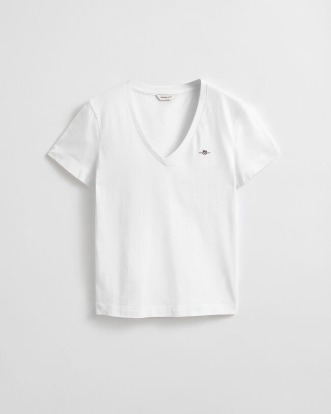 T-shirt col V Shield