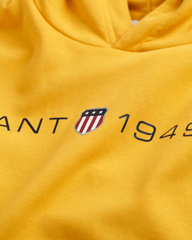 Sweat &agrave; capuche &agrave; logo imprim&eacute;