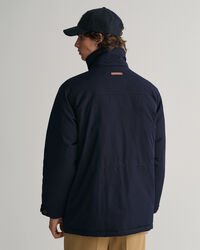 Veste style militaire en flanelle rembourrée