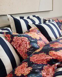 Housse de couette simple à imprimé Peony