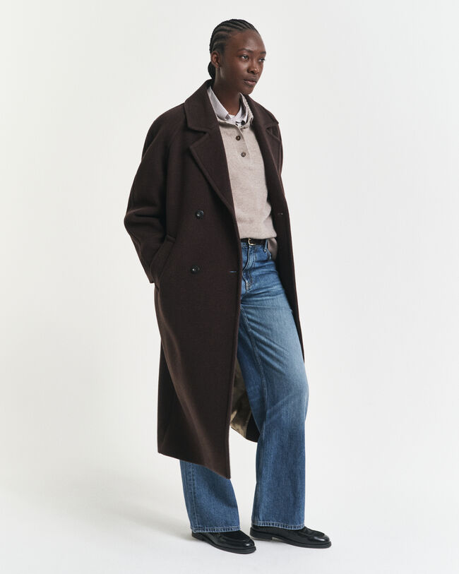 Rugger en maille de laine et cachemire