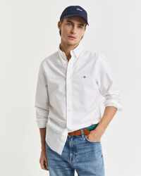 Chemise coupe slim en coton Oxford classique