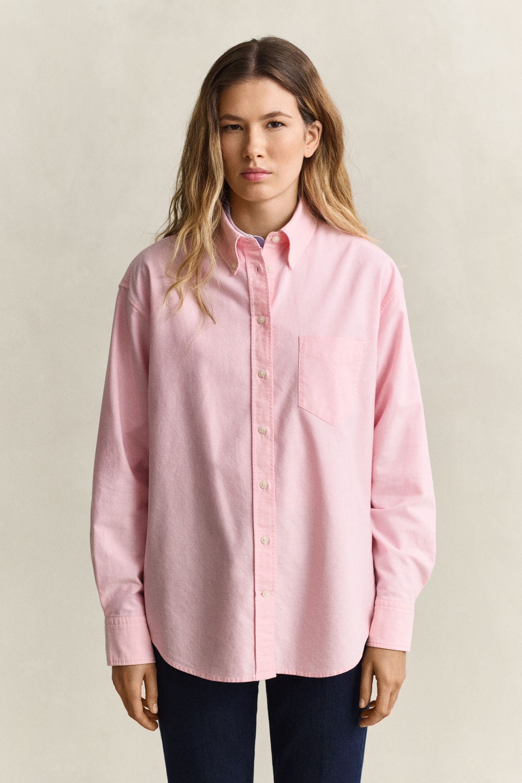 Chemise en coton Oxford Gant x Yale