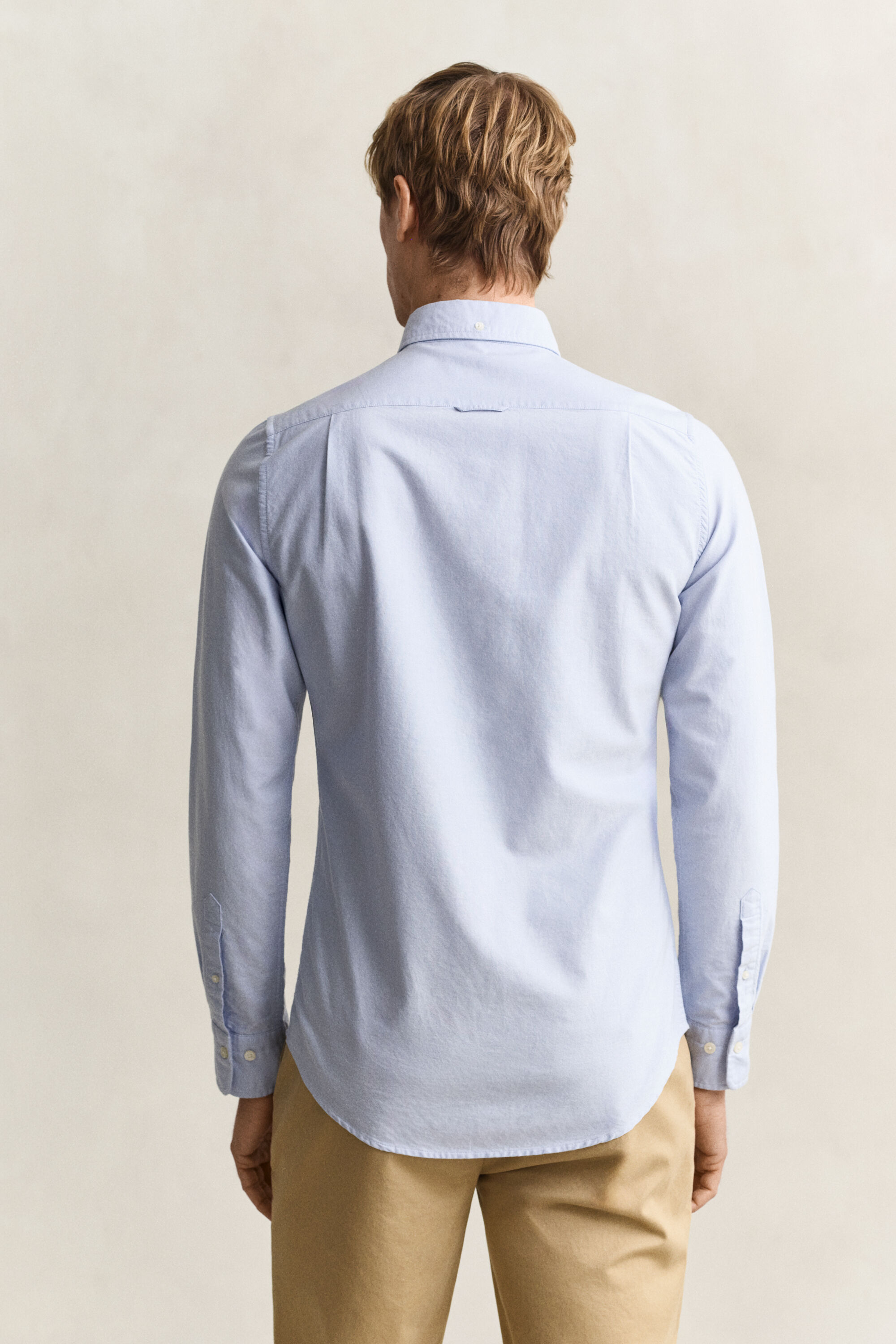 Chemise coupe slim en coton Oxford classique