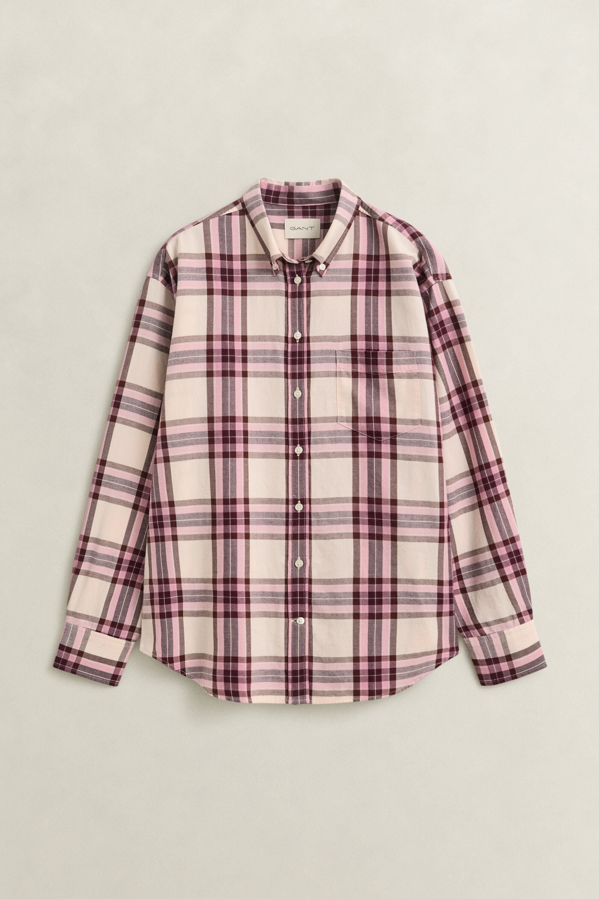 Chemise décontractée en flanelle