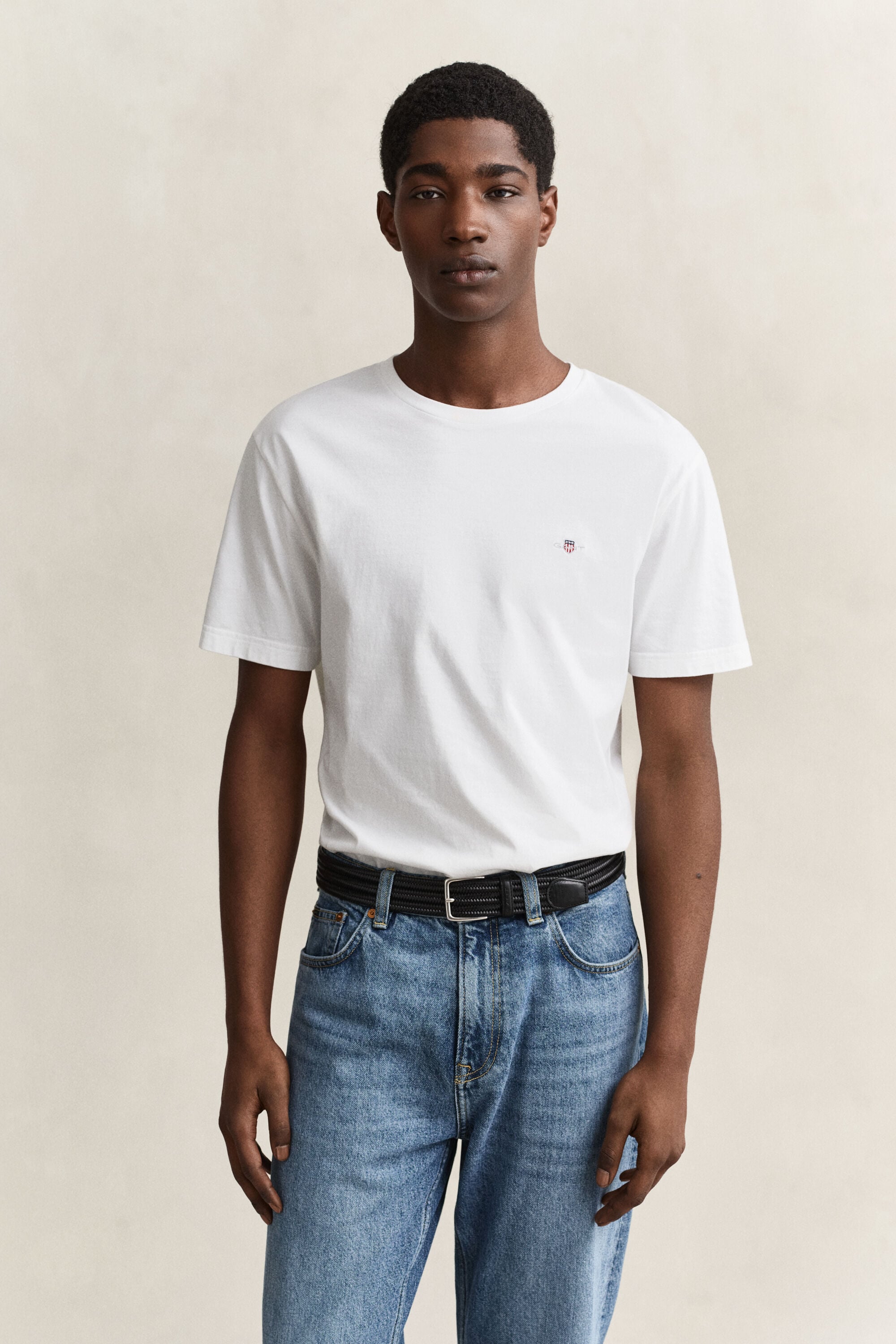 T-shirt regular avec écusson