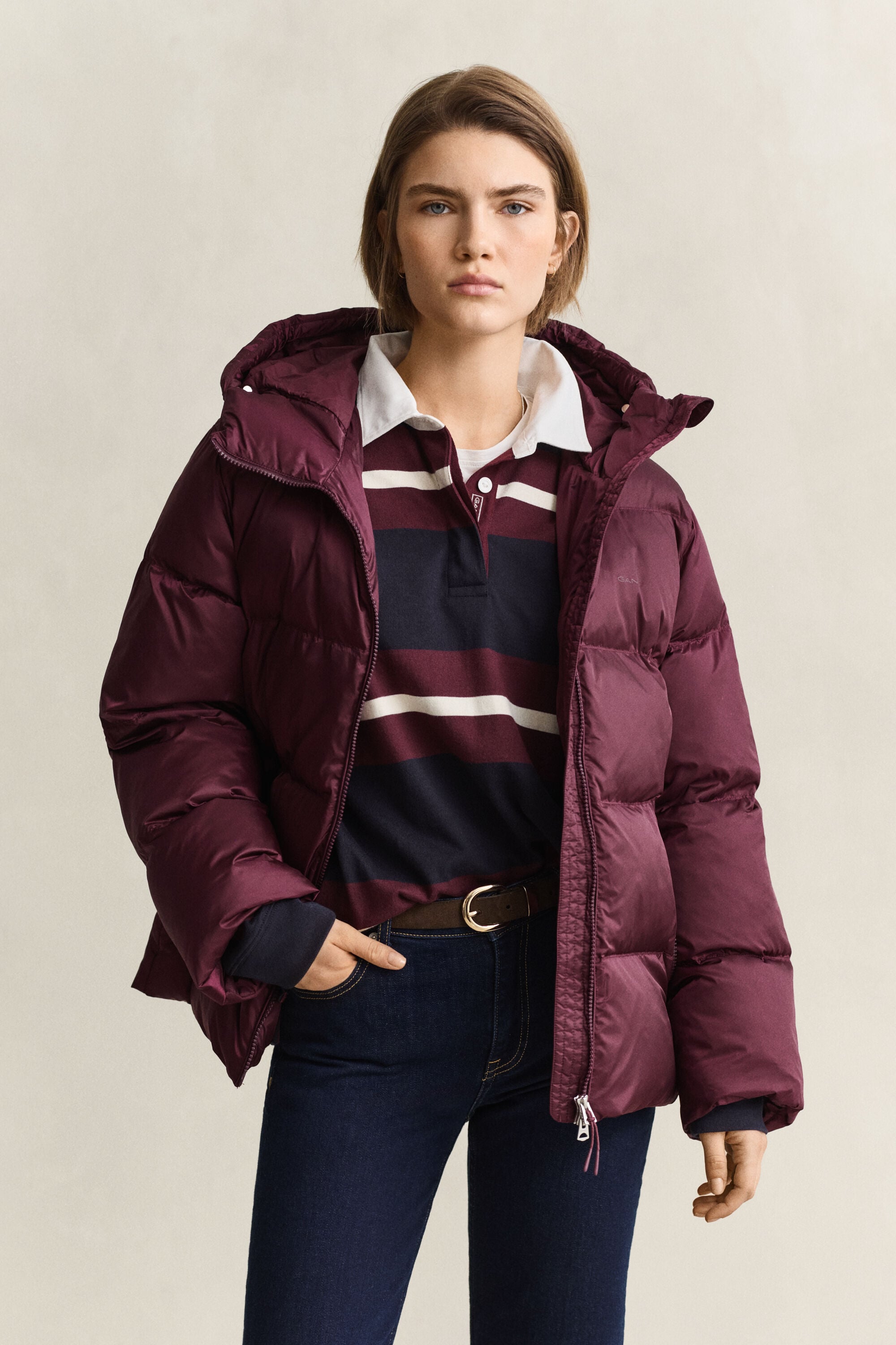 Veste matelassée mi-longue