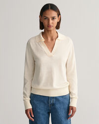 Rugger en maille fine