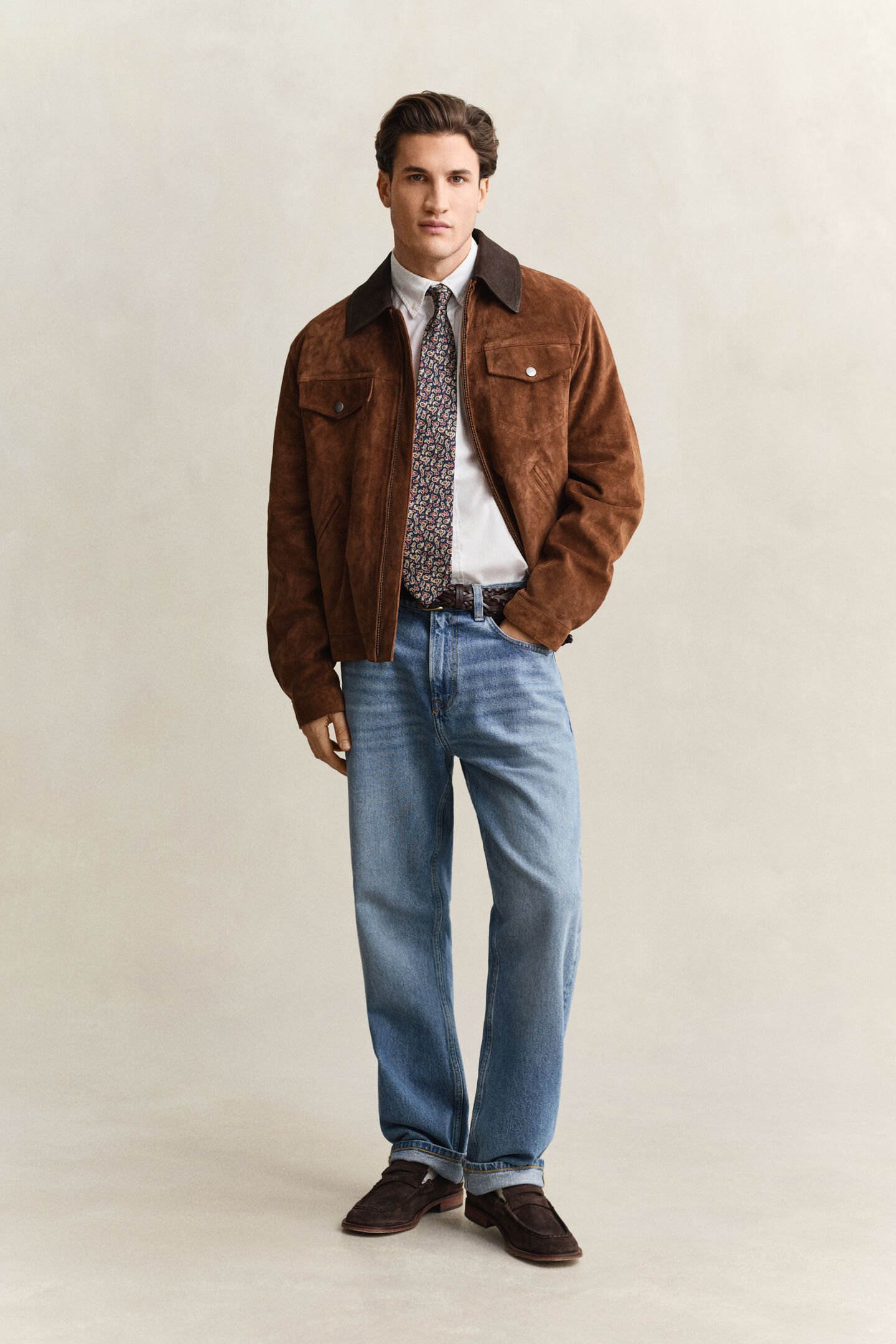 Chemise en coton Oxford Pinpoint