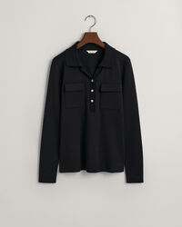 Chemise style polo slim fit en jersey