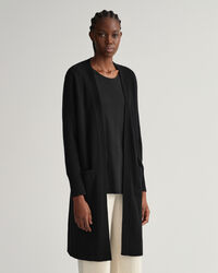 Cardigan long en laine