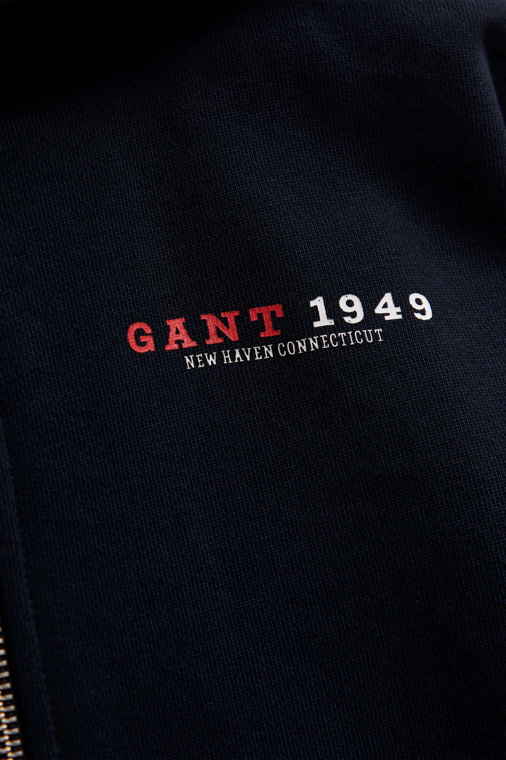 Sweat à capuche zippé avec logo Ado Garçon