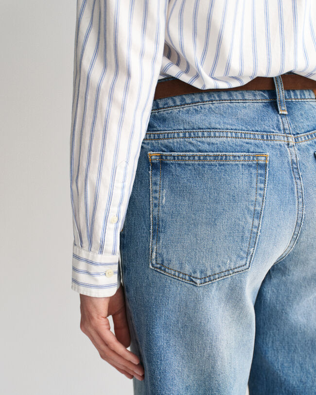 Chemise regular fit en coton Oxford &agrave; rayures Archive