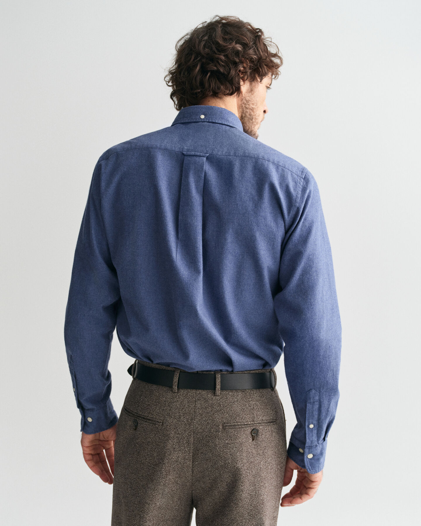 Chemise regular fit en flanelle chin&eacute;e