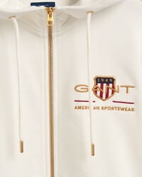 Sweat &agrave; capuche zipp&eacute; Archive Shield