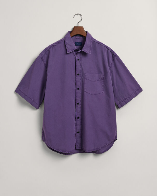 Chemise &agrave; manches courtes oversize Sunfaded