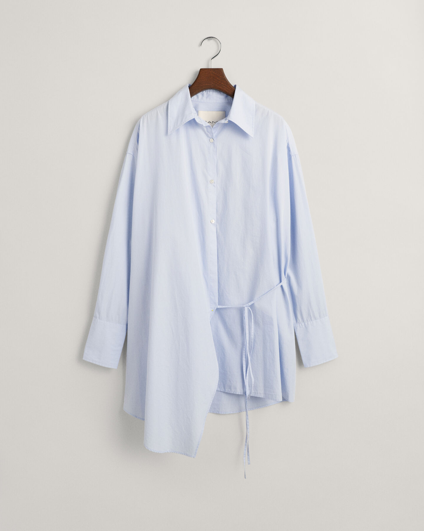 Chemise ultra-ample &agrave; fermeture crois&eacute;e
