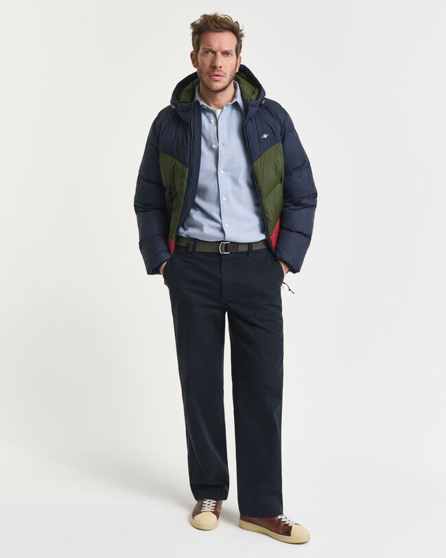 Chemise coupe regular en flanelle chinée