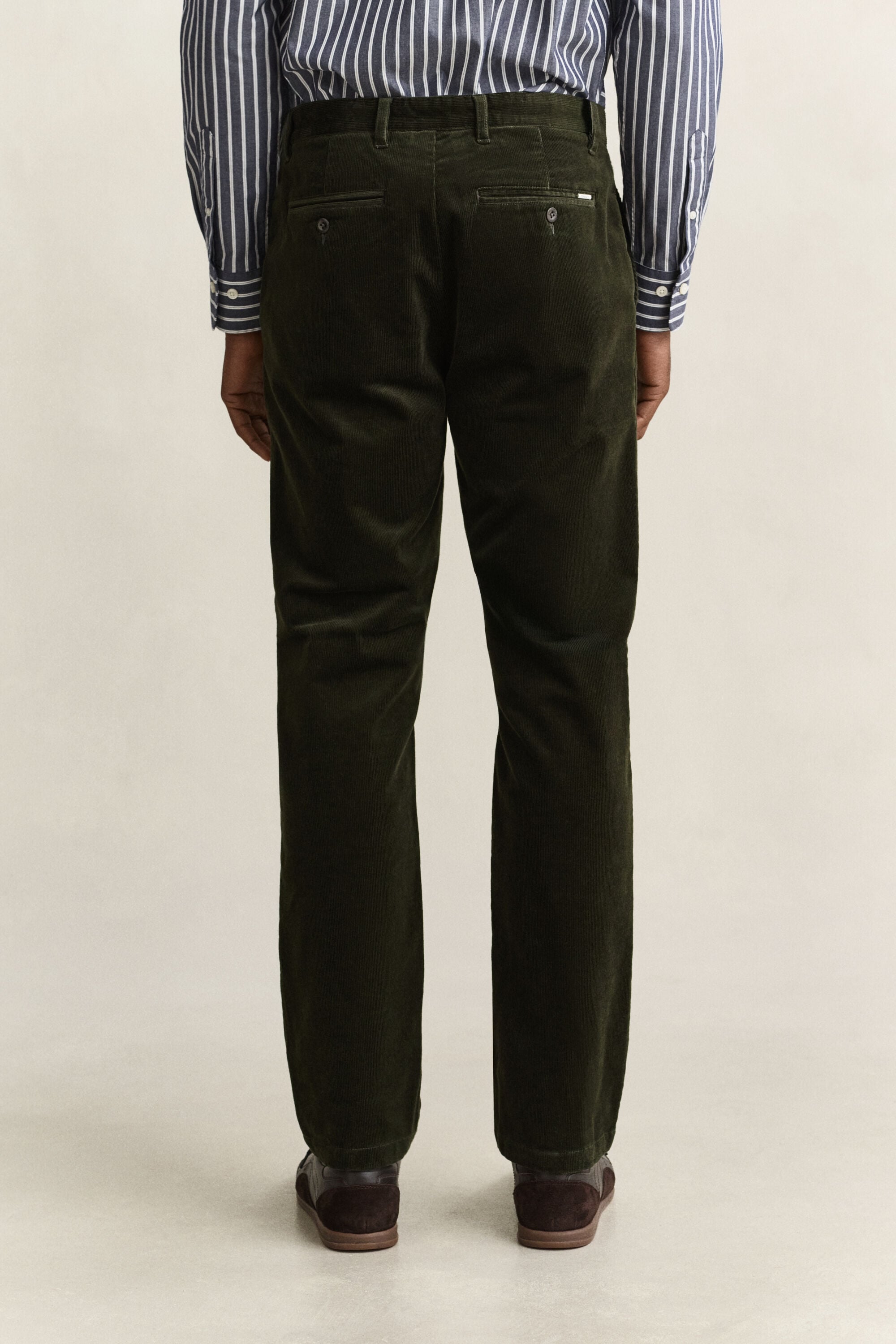 Pantalon Regular en velours côtelé