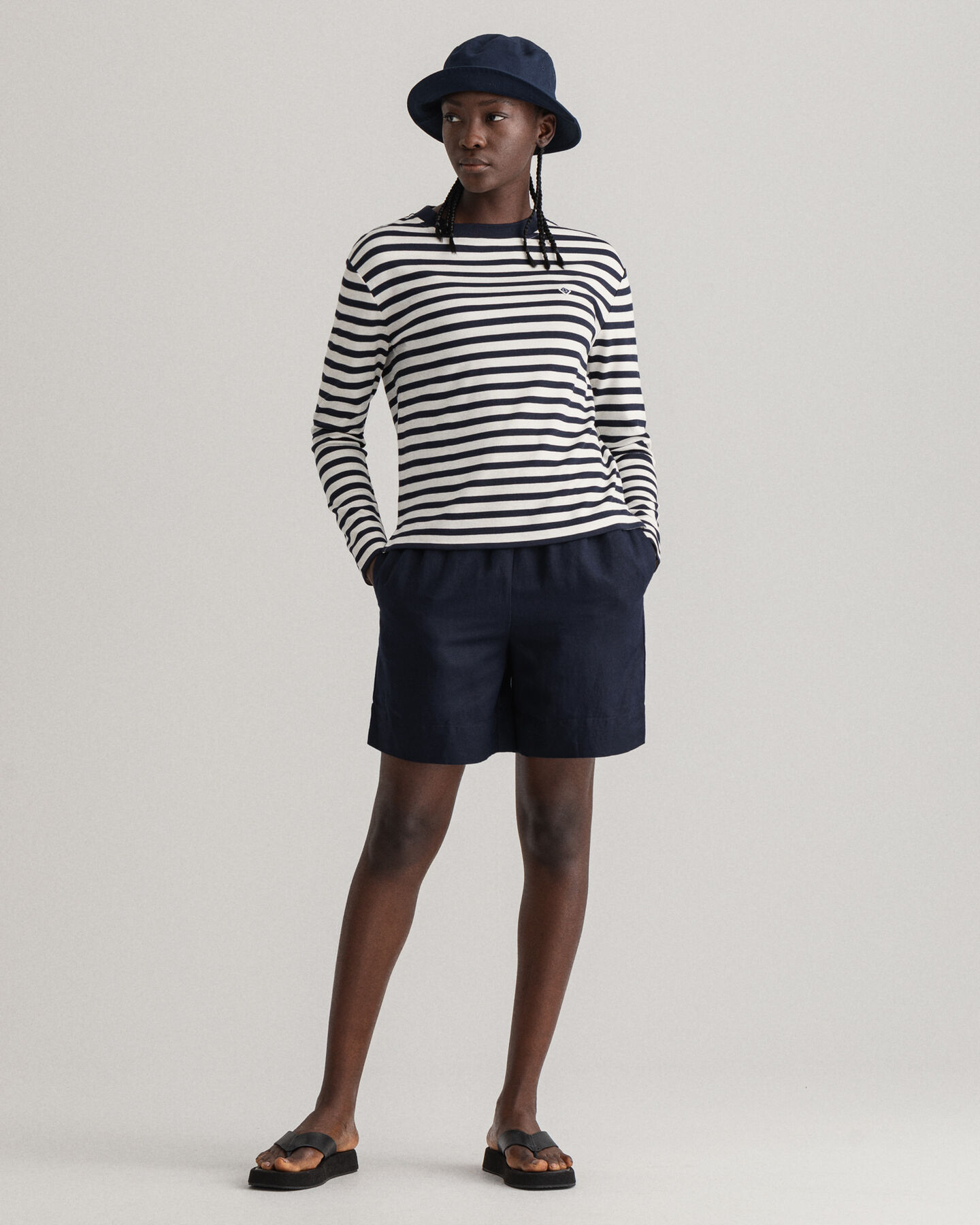 T-shirt à rayures Icon G