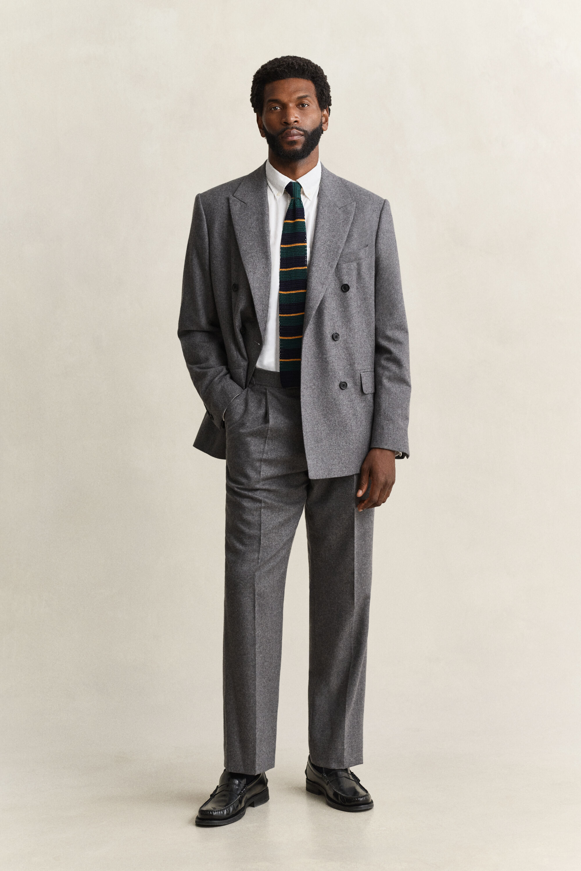 Pantalon de costume en cachemire