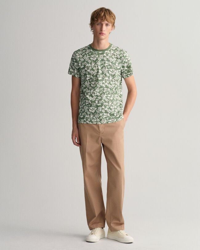 T-shirt &agrave; imprim&eacute; floral